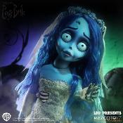 Mezco LDD Presents Les Noces Funèbres Emily la Mariée Morte Doll 25cm Tim Burton