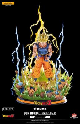 SON GOKU 1/4 SUPER SAIYAN SPECIAL COLOR HQS DIORAMAX | TSUME