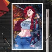 Red Sonja impression Art Print 61 x 41 cm | Sideshow