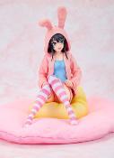 Rascal Does Not Dream of a Knapsack Kid statuette PVC 1/7 Mai Sakurajima Hoodie Look Rabbit Ears Ver. Popular Edition 18 cm | KADOKAWA