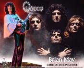 Queen statuette Rock Iconz Brian May II (Sheer Heart Attack Era) 23 cm | KNUCKLEBONZ