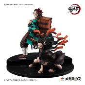 Demon Slayer Kimetsu no Yaiba Precious G.E.M. Series statuettes Kamado Brother & Sister 13 - 17 cm | MEGAHOUSE