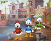 DuckTales Ultimate figurines Huey Dewey Louie Riri Fifi Loulou La Bande ÃƒÂ  Picsou 18 cm | NECA
