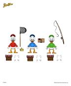 DuckTales Ultimate figurines Huey Dewey Louie Riri Fifi Loulou La Bande ÃƒÂ  Picsou 18 cm | NECA