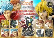 Seven Deadly Sins Concept Masterline Series statuette Meliodas, Ban and King Deluxe Bonus Version 55 cm | PRIME 1 STUDIO 
