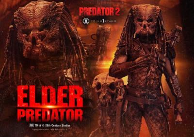 Predator 2 statue 1/3 Elder Predator Museum Masterline 94 cm | PRIME 1 STUDIO