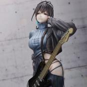 Juroku Illustration statuette PVC Guitar Meimei Backless Dress 26 cm | SENTINEL