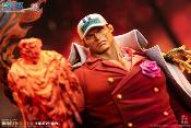 One Piece Jimei Palace 1/6 Sakazuki Akainu Premium Version A Admiral Statue LED Lava Fists 33cm