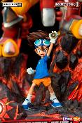 Taichi Yagami & WarGreymon statue Bandai Namco | Infinity Studio