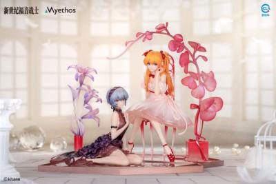 Evangelion statuette PVC 1/7 Rei Ayanami & Asuka Shikinami Langley: Whisper of Flower Ver. Set | MYETHOS