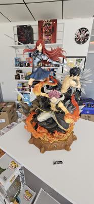 NATSU, GRAY, ERZA AND HAPPY 1/6 DELUXE VERSION STATUE FAIRY TAIL | PRIME 1 STUDIO