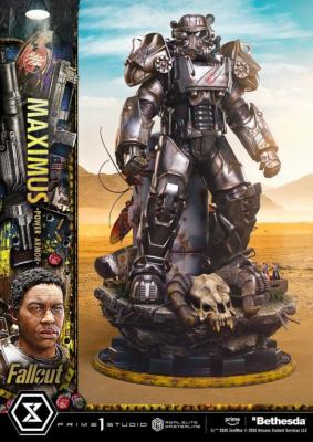 Statue Maximus Power Armor T-60 1/4 – Fallout Real Elite Masterline | Prime 1 Studio