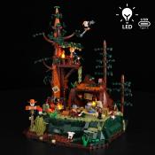 Lumibricks Old West Sequoia Bandit Camp Set Construction LED 1183 pcs 29cm