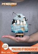 Les Pingouins de Madagascar diorama PVC D-Stage Skipper, Kowalski, Private & Rico 14 cm | Beast Kingdom