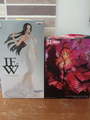 Lot de 2 Figurines One Piece Boa Hancock & Nami | Banpresto