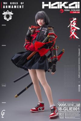 Original Character i8Toys x Gharliera figurine 1/6 The Girls of Armament Kina Ookami 28 cm | I8TOYS