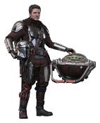 Star Wars: The Mandalorian & Grogu Movie Masterpiece figurine 1/6 The Mandalorian and Grogu (Deluxe Version) 31 cm | HOT TOYS