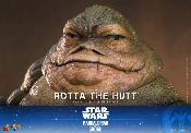 Star Wars: The Mandalorian & Grogu - Hot Toys Rotta The Hutt MMS Movie Masterpiece Figurine 1/6e 31,5 cm