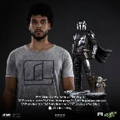Iron Studios statuette 1/4 Legacy Replica Mandalorian and Grogu 57 cm