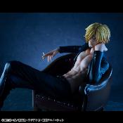 One Piece Sanji Vinsmoke 14cm Figurine PVC Portrait Of Pirates SOC Ver R Megahouse Chef Mugiwara Anime Manga