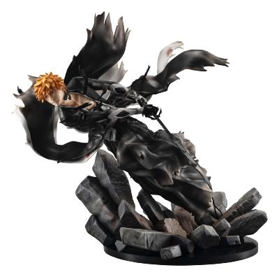 Bleach Thousand-Year Blood War statuette PVC Precious GEM Series Ichigo Kurosaki Reissue Megahouse 25 cm