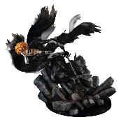 Bleach Thousand-Year Blood War statuette PVC Precious GEM Series Ichigo Kurosaki Reissue Megahouse 25 cm