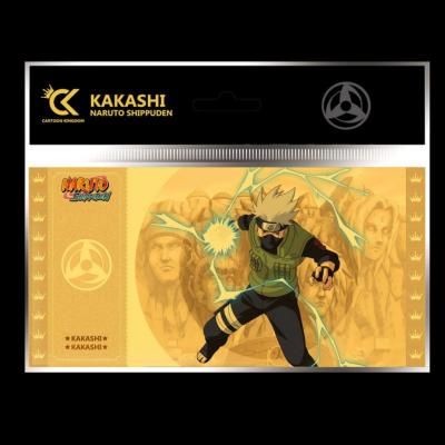 NARUTO GOLDEN TICKET KAKASHI COLLECTION 1