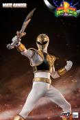 Mighty Morphin Power Rangers figurine FigZero 1/6 White Ranger 30 cm | THREEZERO