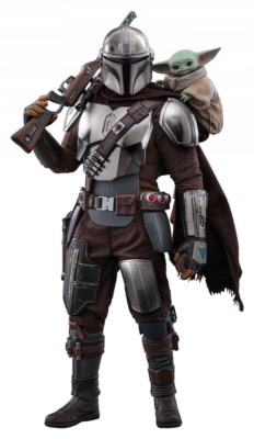 Star Wars: The Mandalorian & Grogu Movie Masterpiece figurine 1/6 The Mandalorian and Grogu 31 cm I Hot Toys 