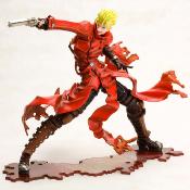 Trigun Badlands Rumble statuette PVC ARTFX J 1/8 Vash The Stampede Renewal Package Version 19 cm | KOTOBUKIYA