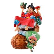 One Piece Petitrama DX statuette PVC Logbox Re Birth Vol. 1 11 cm | MEGAHOUSE