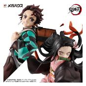 Demon Slayer Kimetsu no Yaiba Precious G.E.M. Series statuettes Kamado Brother & Sister 13 - 17 cm | MEGAHOUSE