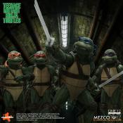 Tortues Ninja box set figurines 1/12 Teenage Mutant Ninja Turtles (1990 Movie) 15 cm | MEZCO