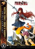 Fairy Tail statuette PVC 1/7 Natsu, Gray, Erza, Happy 57 cm | PRIME 1 STUDIO