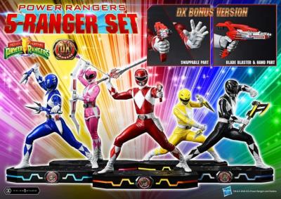 Prime 1 Studio Premium Masterline Mighty Morphin Power Rangers Set 5 Statuettes 1/4 62cm Deluxe Bonus Version