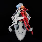 Neon Genesis Evangelion statuette PVC Rei & Asuka Twinmore Object 23 cm | UNION CREATIVE