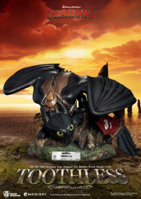 Dragons statuette Master Craft Toothless 24 cm| BEAST KINGDOM