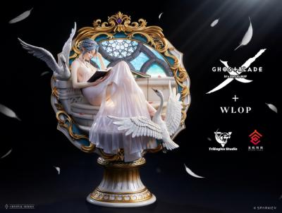Swan 1/6 WHITE VERSION Ghostblade Statue by Wlop Artist | Trieagles Studio