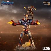 Iron Patriot & Rocket 28 cm Avengers : Endgame statuette BDS Art Scale 1/10 | iron Studios