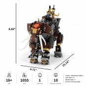 Lumibricks Steampunk World Steamphant Set Construction LED 1055 pcs 26cm