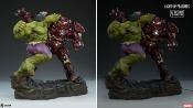 Marvel statuette Hulk vs Hulkbuster 50 cm  | Sideshow