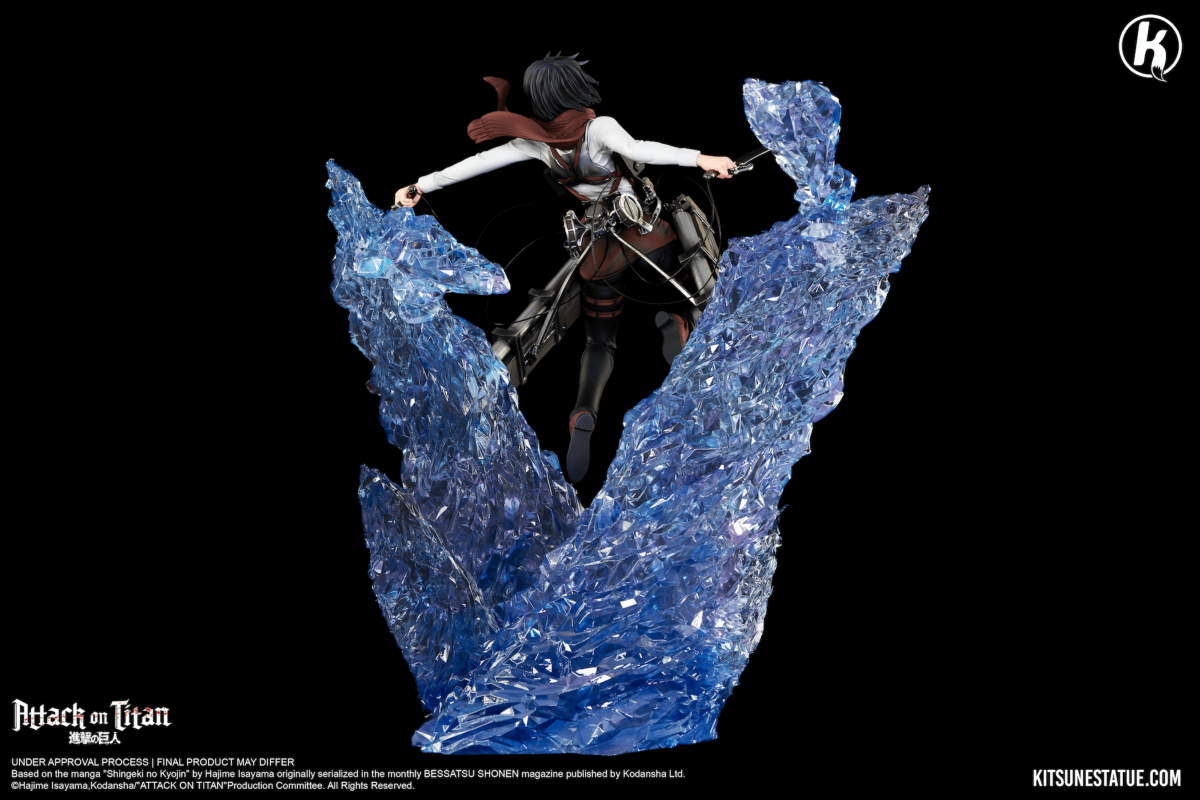 Kyodai et Aniki - Mikasa Vs Armored Titan 1/6 Statue L'Attaque des Titans  SNK