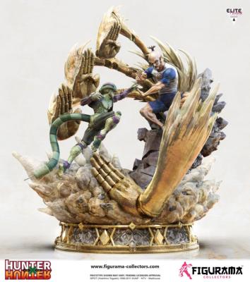Netero vs Meruem 76 cm 1/6 Hunter x Hunter diorama Elite Fandom | Figurama