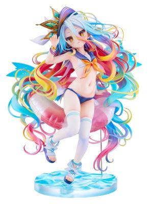 No Game No Life statuette 1/7 Shiro: Sailor-Style Swimsuit Ver. 24 cm | Good Smile Company