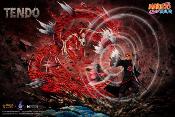 Pain Tendo (Deva Path) vs Naruto Six-Tails Kyubi 1/6 Statue LED Full-Body Naruto Shippuden Pickstar Studio Licence Officielle