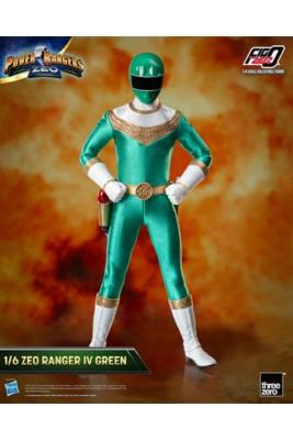 Power Rangers Zeo figurine FigZero 1/6 Ranger IV Green 30 cm | THREEZERO