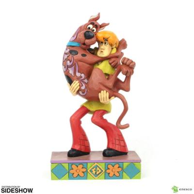 Shaggy Holding Scooby-Doo 23 cm statuette | Enesco