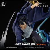 Tsume Art Sung Jinwoo Ikigai 1/6 Statue 44cm Solo Leveling Monarque des Ombres Chasseur Dagues Polyresine