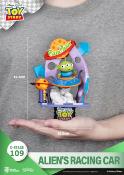 Toy Story diorama PVC D-Stage Alien Racing Car Closed Box Version 15 cm | Beast Kingdom