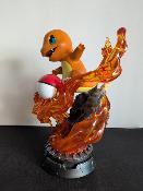 Trio Starter Pokémon Salamèche / Bulbizarre / Carapuce – Statue Unique Art « Starters Kanto »